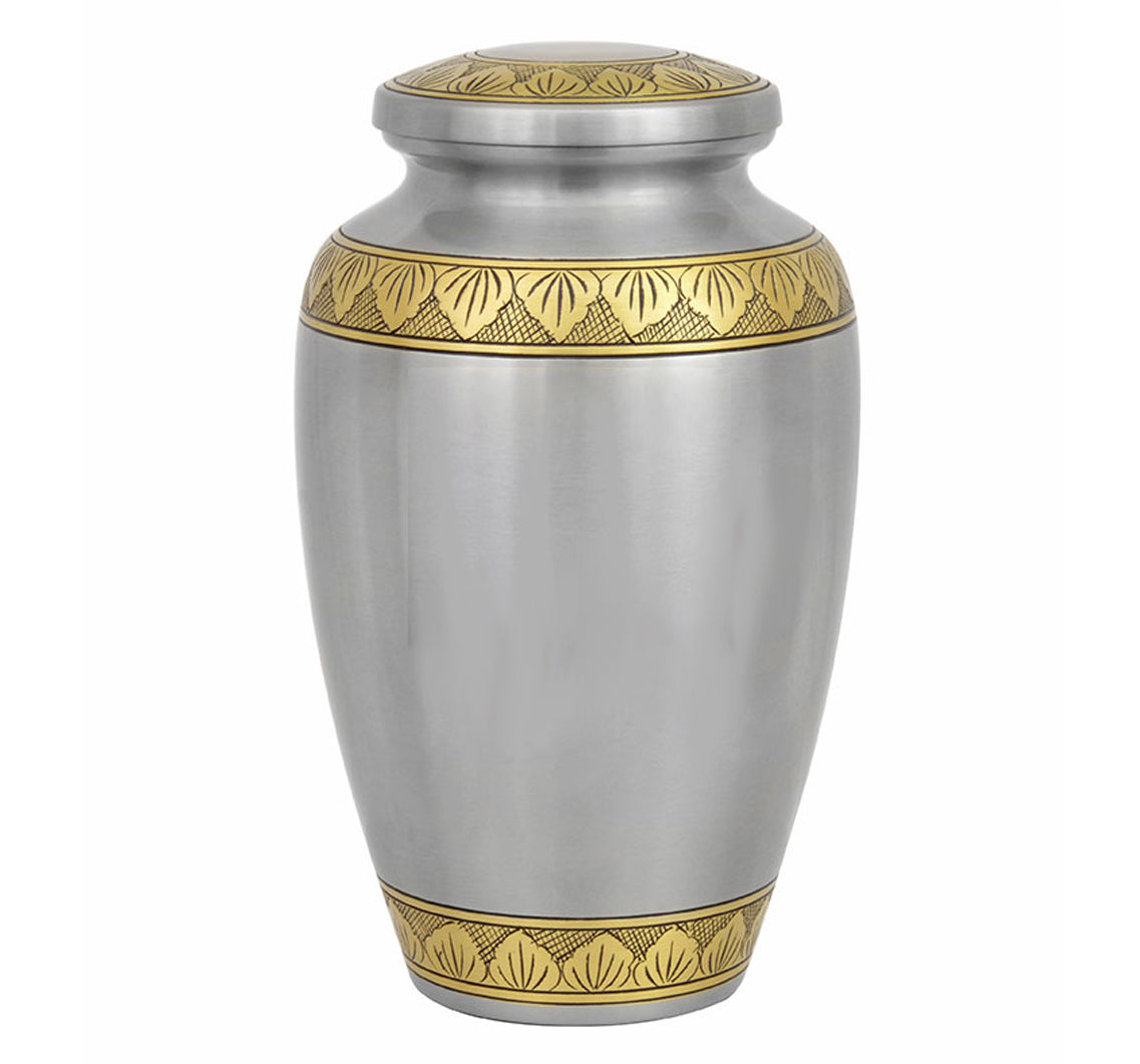 Dignity Pewter Companion Shared (Half of Each Adult) Urn