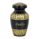 Dignity Gunmetal & Gold Keepsake Urn - Love Charms Option