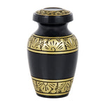 Dignity Gunmetal & Gold Keepsake Urn - Love Charms Option