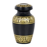 Dignity Gunmetal & Gold Keepsake Urn - Love Charms Option