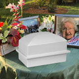 Assured Adult Urn Vault - Grey - White - Navy - Black