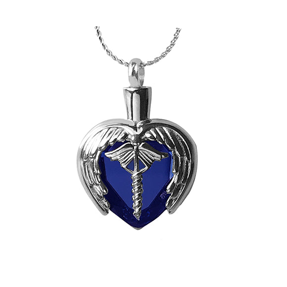 Caduceus Medical Ash Urn - Love Charms™ Option