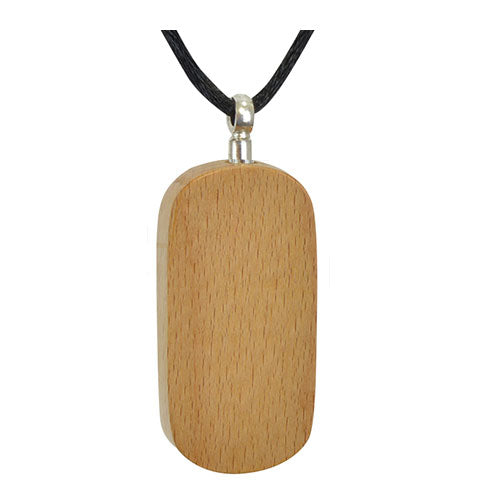 Dogtag Cherry Cremation Necklace Urn