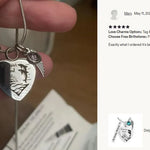 Dolphin Memories Forever Loved Ash Pendant Urn - Love Charms® Option
