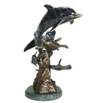 Dolphin Stingray Sea Turtle Friends Adult Cremation Urn