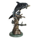 Dolphin Stingray Sea Turtle Friends Adult Cremation Urn