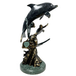 Dolphin Stingray Sea Turtle Friends Adult Cremation Urn