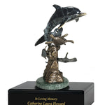 Dolphin Stingray Sea Turtle Friends Adult Cremation Urn