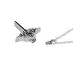 Double Dragon Cross Pendant Urn