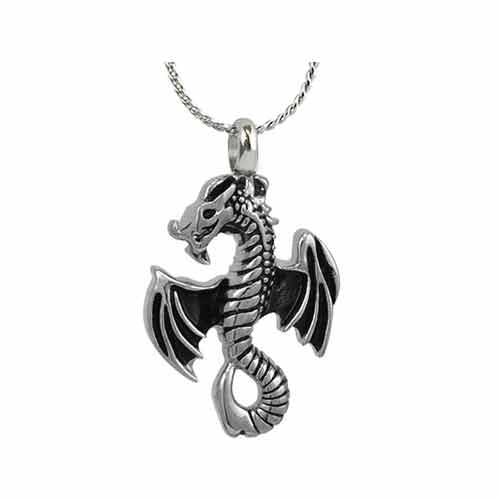 Dragon Ash Pendant Urn - Love Charms Option