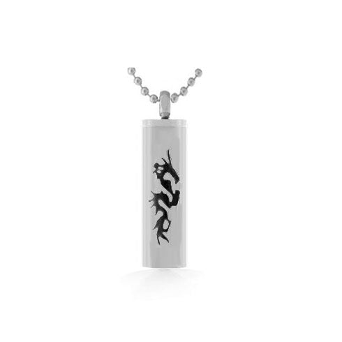 Dragon Cylinder Keepsake Necklace