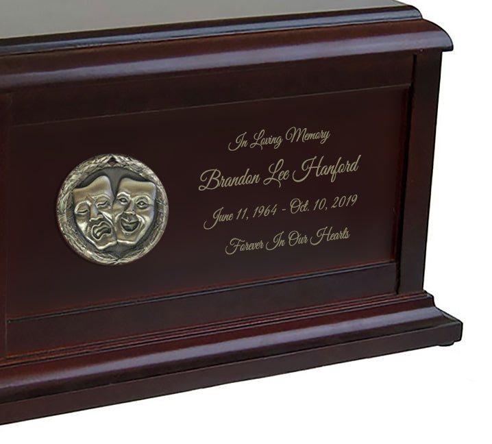 Acting & Drama Birch Cremation Urn