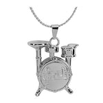 Drum Set Cremation Jewelry Urn - Love Charms™ Option