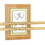 Drum Stick Pair Keepsake Urns Cherry Display