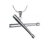 Drumsticks Stainless Pendant Urn - Love Charms™ Option