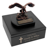 Eagle Faith Isaiah 40:31 Adult Cremation Urn - English or Spanish Language