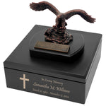 Eagle Faith Isaiah 40:31 Adult Cremation Urn - English or Spanish Language