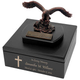 Eagle Faith Isaiah 40:31 Adult Cremation Urn - English or Spanish Language