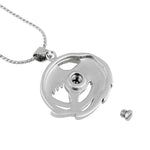 Eagle Feathers Ash Pendant Urn - Love Charms™ Option