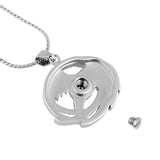 Eagle Feathers Ash Pendant Urn - Love Charms™ Option