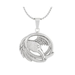 Eagle Feathers Ash Pendant Urn - Love Charms™ Option
