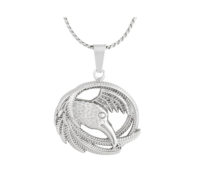Eagle Feathers Ash Pendant Urn - Love Charms™ Option