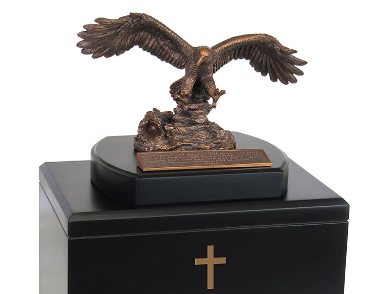 Eagle Faith Isaiah 40:31 Braille Urn