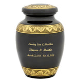 Eagle Gunmetal Youth Brass Urn - Pro Diamond Engraving