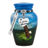 Eagle In Flight Mini Urn - Love Charms® Option