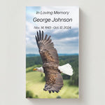 Eagle In Flight Memorial Cards - Funeral  Cards - Celebration of Life Cards