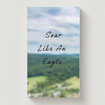 Eagle In Flight Memorial Cards - Funeral  Cards - Celebration of Life Cards