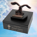 Eagle Faith Isaiah 40:31 Adult Cremation Urn - English or Spanish Language