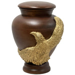Eagle Wood Adult Sovereign Animal Cremation Urn