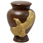 Eagle Wood Adult Sovereign Animal Cremation Urn