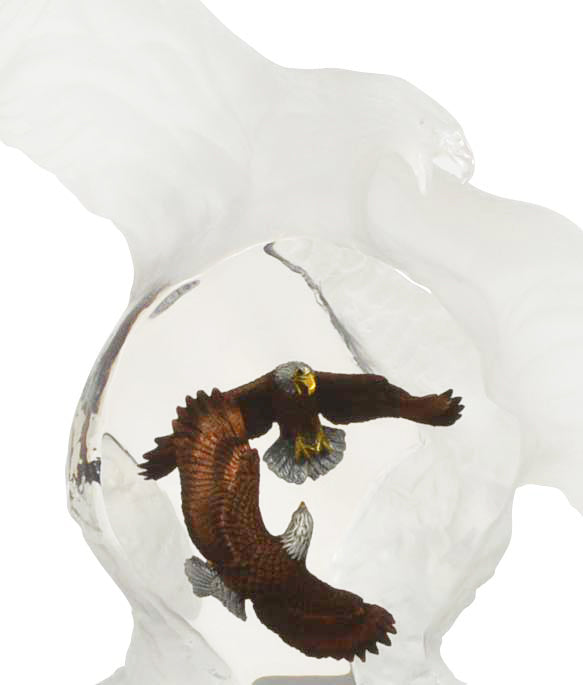 Eagle Spirit Lucite Art Cremation Urn