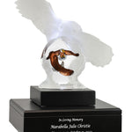 Eagle Spirit Lucite Art Cremation Urn