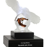 Eagle Spirit Lucite Art Cremation Urn