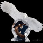 Eagle Spirit Lucite Art Cremation Urn