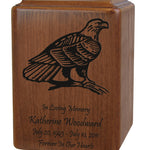 Eagle Engraved Urn
