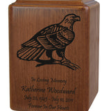 Eagle Engraved Urn