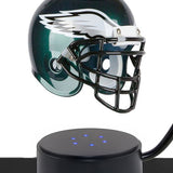 Football Cremation Urn & Philadelphia Eagles Hover Helmet Décor