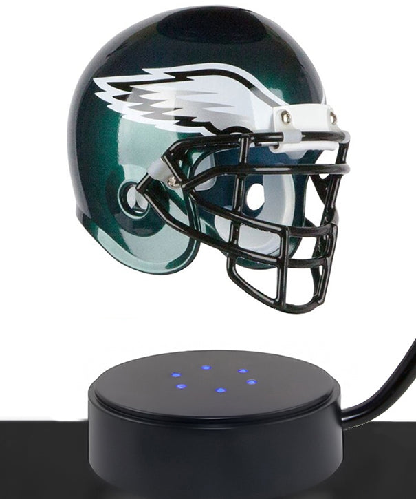 Football Cremation Urn & Philadelphia Eagles Hover Helmet Décor