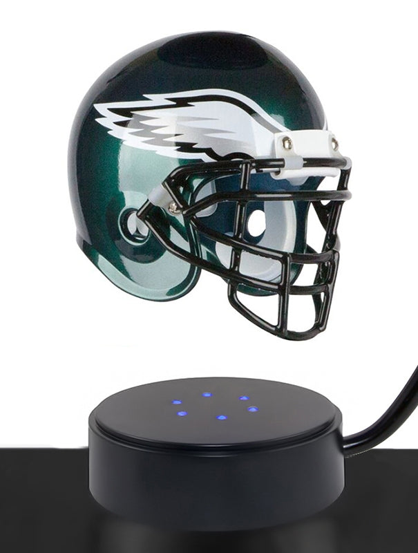 Football Cremation Urn & Philadelphia Eagles Hover Helmet Décor
