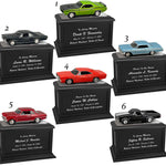 Car Race Track Wood Adult Cremation Urn & Muscle Car Home Décor