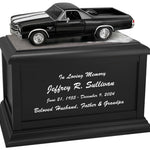 Car Race Track Wood Adult Cremation Urn & Muscle Car Home Décor