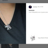 Happy Elephant Pendant Ash Urn - Love Charms™ Option