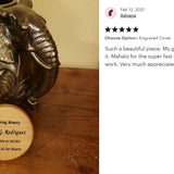 Safari Elephant Adult Cremation Urn