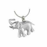 Happy Elephant Pendant Ash Urn - Love Charms Option