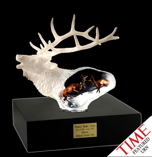 Customized Elk Urn 