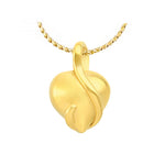 Endless Love Heart 10KT or 14KT Gold Cremation Jewelry Urn - SHIPS NOW